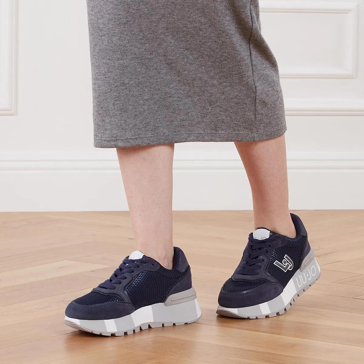 【関税&送料込】Liu Jo Sneakers Blue Liu Jo Size 39 Sneakers Slip-On Shoes May Fun Blue New
