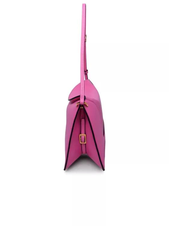 Wandler Shoppers 'Penelope' Pink Calf Leather Bag in roze