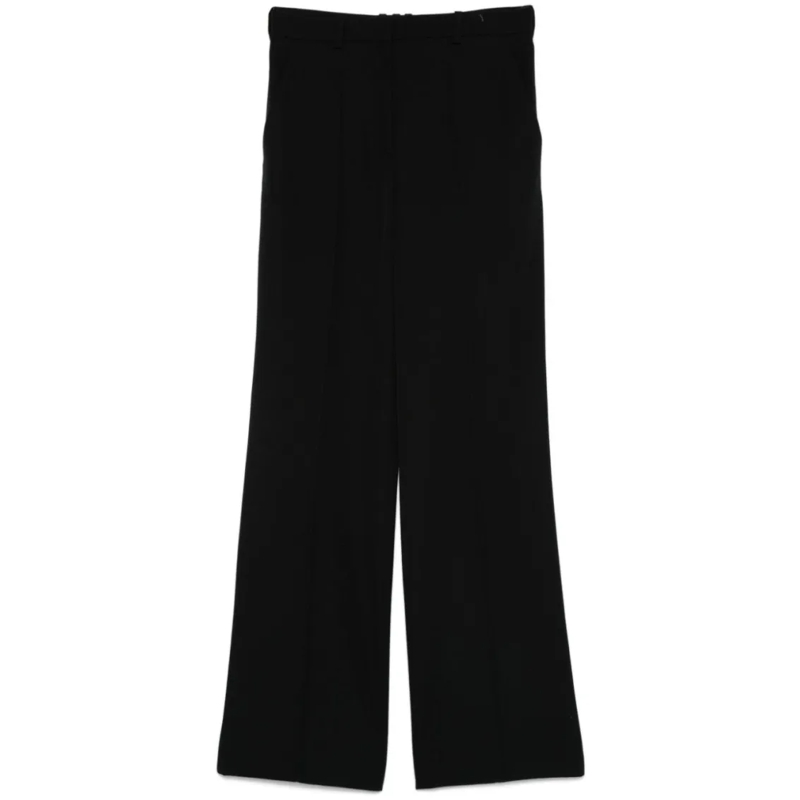 Balmain  Wide-Leg Black Trousers Black