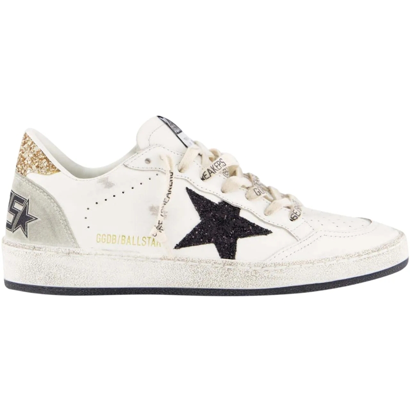 Golden Goose Lage-top sneaker Ballstar Sneakers - Leather - White White