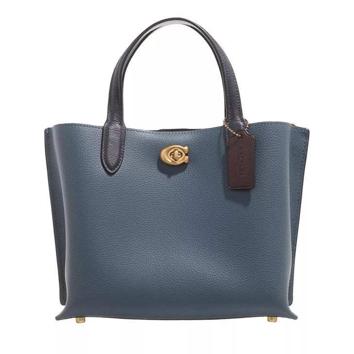 Coach denim cheap tote