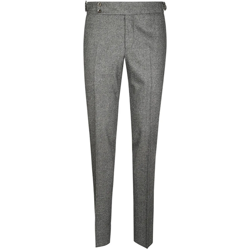 Pt Torino Casual Broek Slim Adj Pant Grey grau