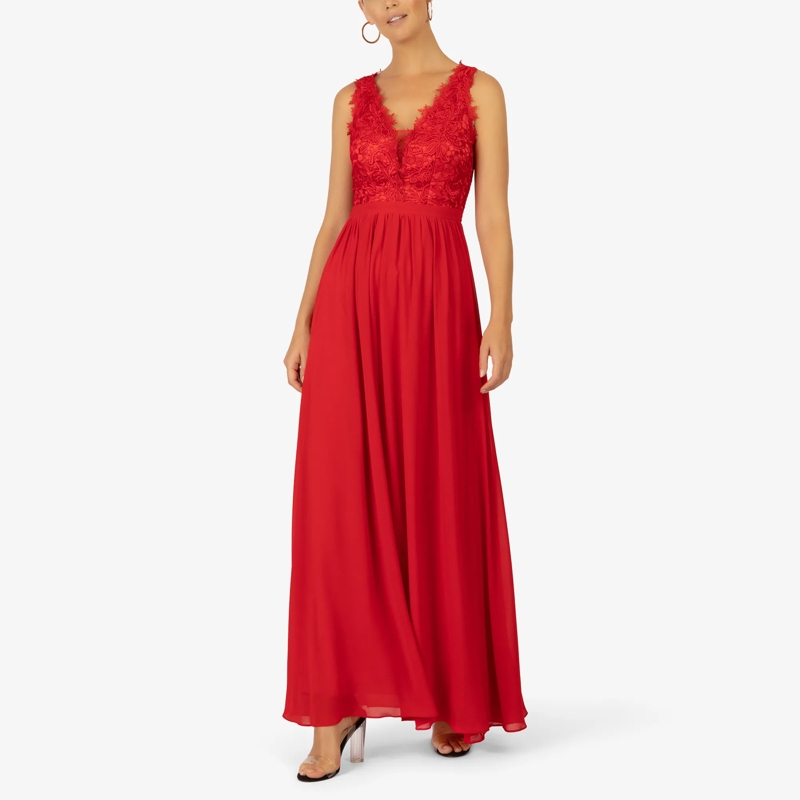 Kraimod Abendkleid Kleid rot(Image 3)