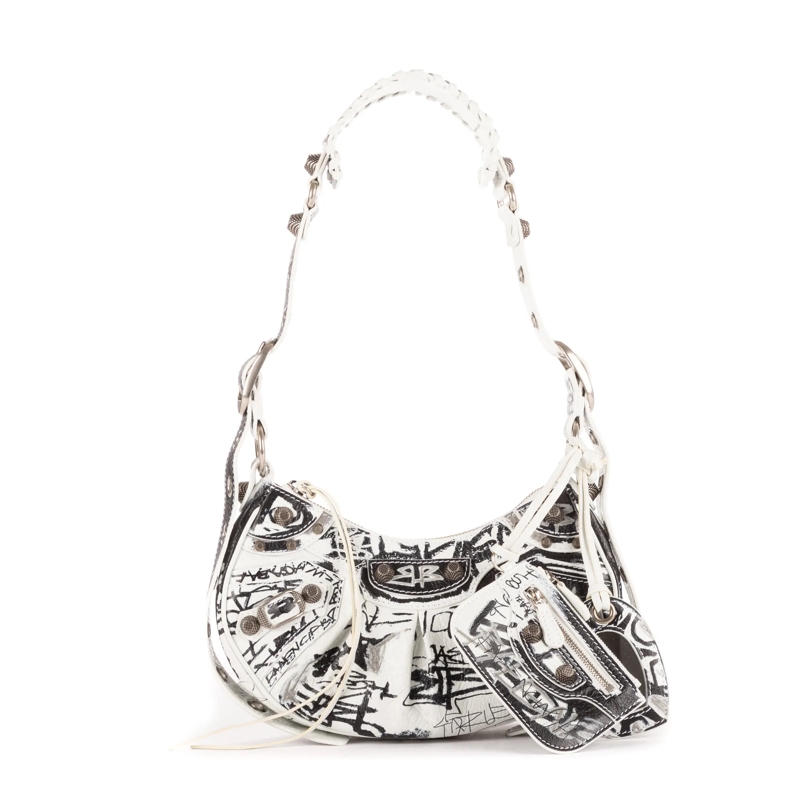 Balenciaga Crossbody Bag XS Le Cagole offwhite