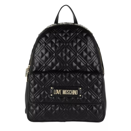 Love Moschino Borsa Quilted Nappa Backpack Nero Sac à dos