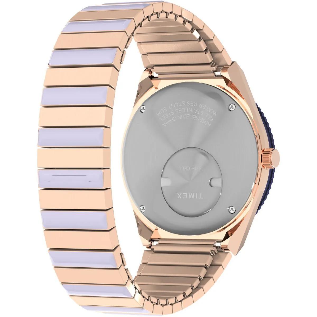 Thumbnail - Timex Uhr - Quarz-Analoguhr Q Timex - Gr. unisize - in Lila - für Damen
