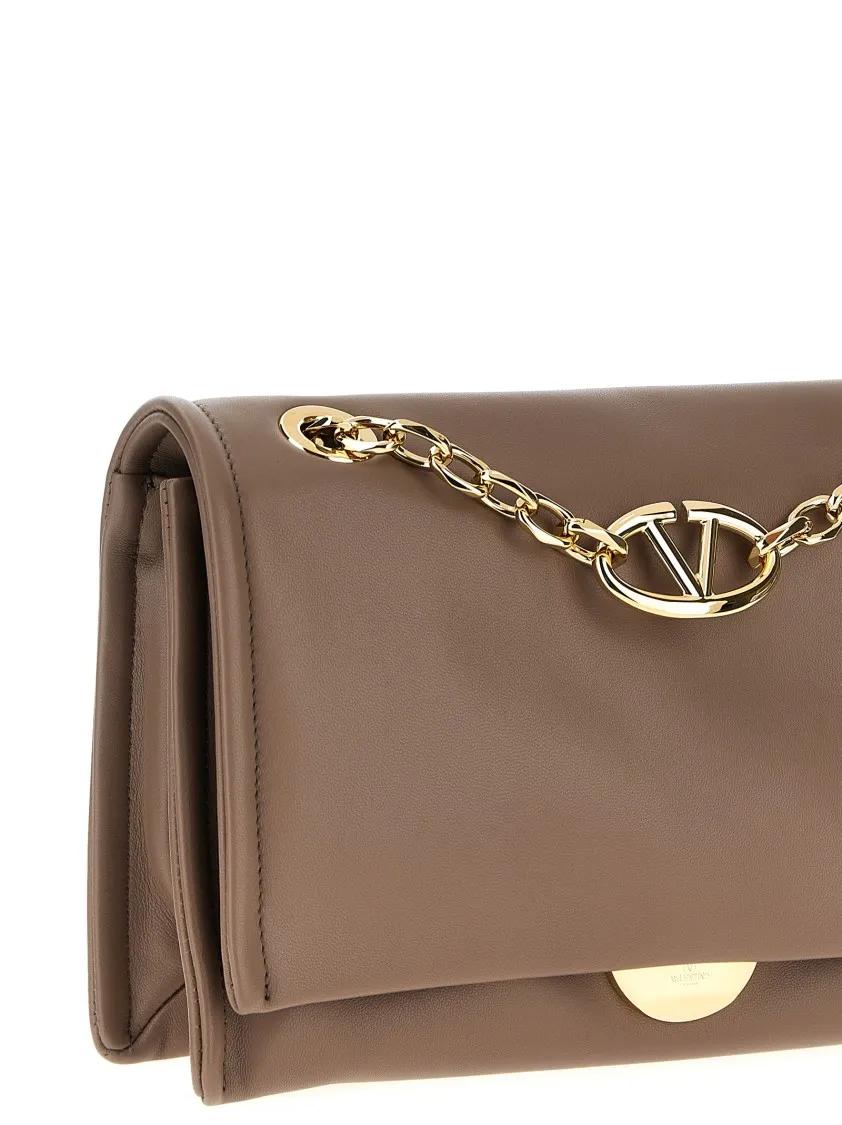 Valentino Garavani Hobo bags 'Vlogo Chain' Shoulder Bag in bruin