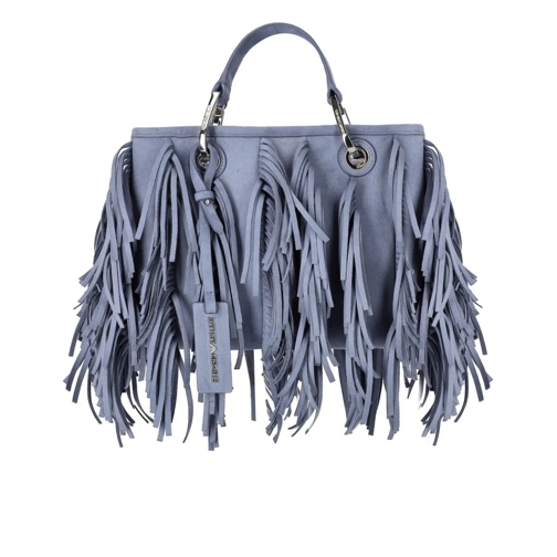 Emporio Armani Sac à provisions EMPORIO ARMANI MYEA SUGAR PAPER KLEINE SHOPPERTASC blau