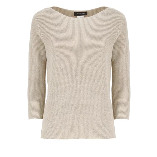 Fabiana Filippi  Beige Cotton Jumper Neutrals