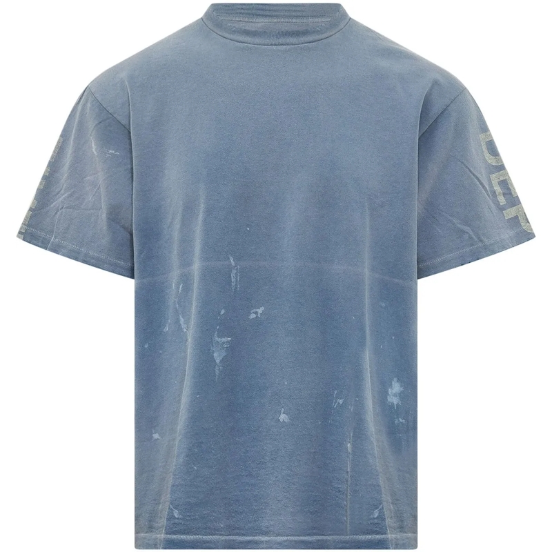 Gallery Dept. T-Shirt T-shirt con Stampa Vintage blau
