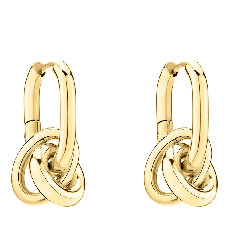 Liebeskind Berlin Ohrstecker Edelstahl Modern Knot gold(Image 15)