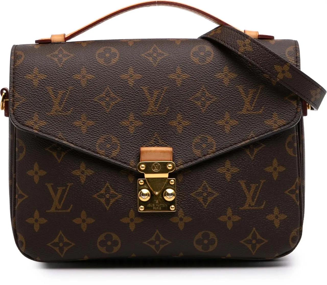 Louis Vuitton Monogram Pochette Metis braun Schultertasche