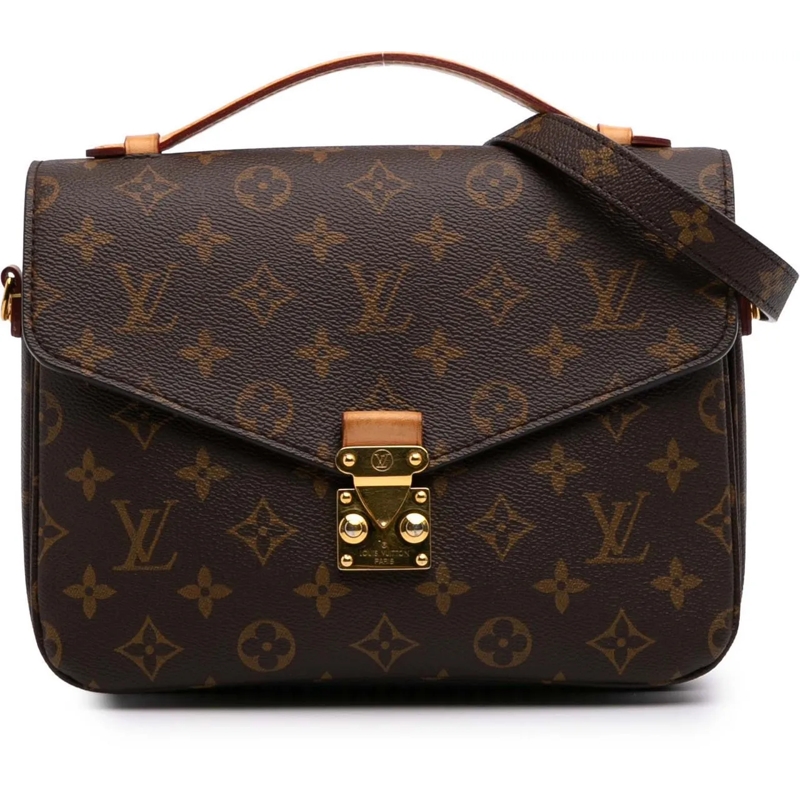 Louis Vuitton Sac à bandoulière Monogram Pochette Metis braun