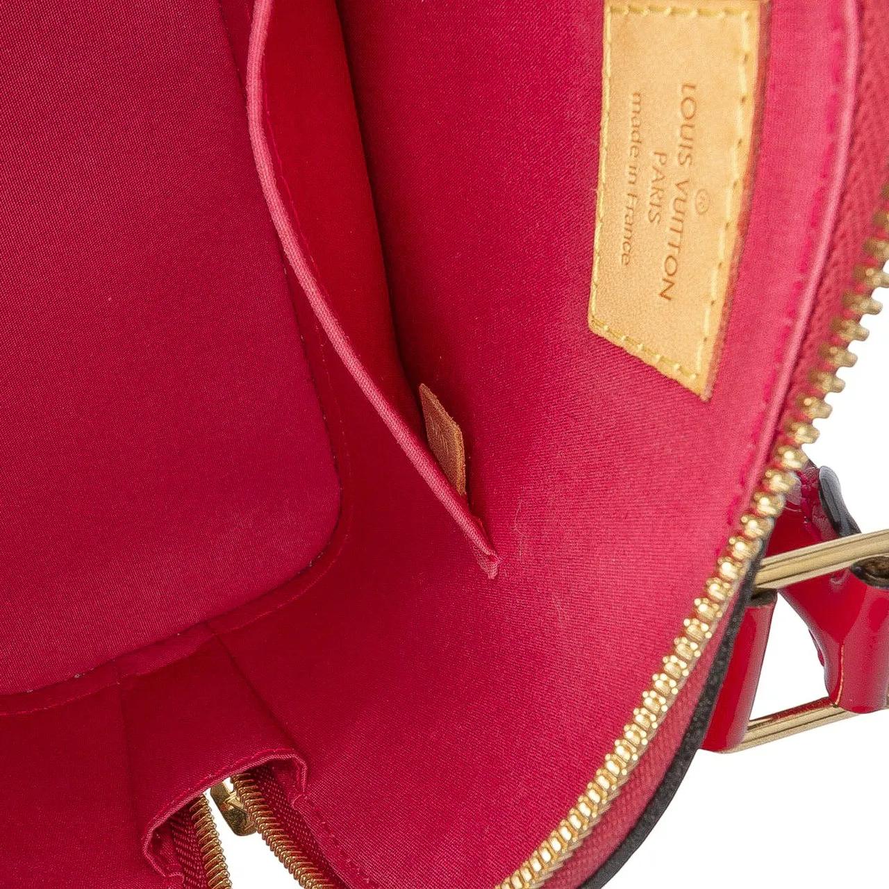 Thumbnail - Louis Vuitton Hobo Bags - Monogram Vernis Alma BB - Gr. unisize - in Rot - für Damen