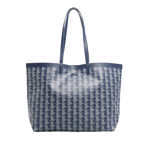 Lacoste Zely Shopping Bag Mono Marine 166 Farine Borsa da shopping