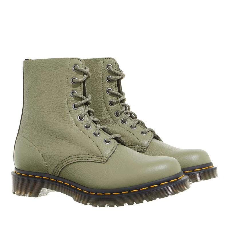 Dr. Martens Schnürstiefel 8 Eye Boot 1460 Pascal Muted Olive
