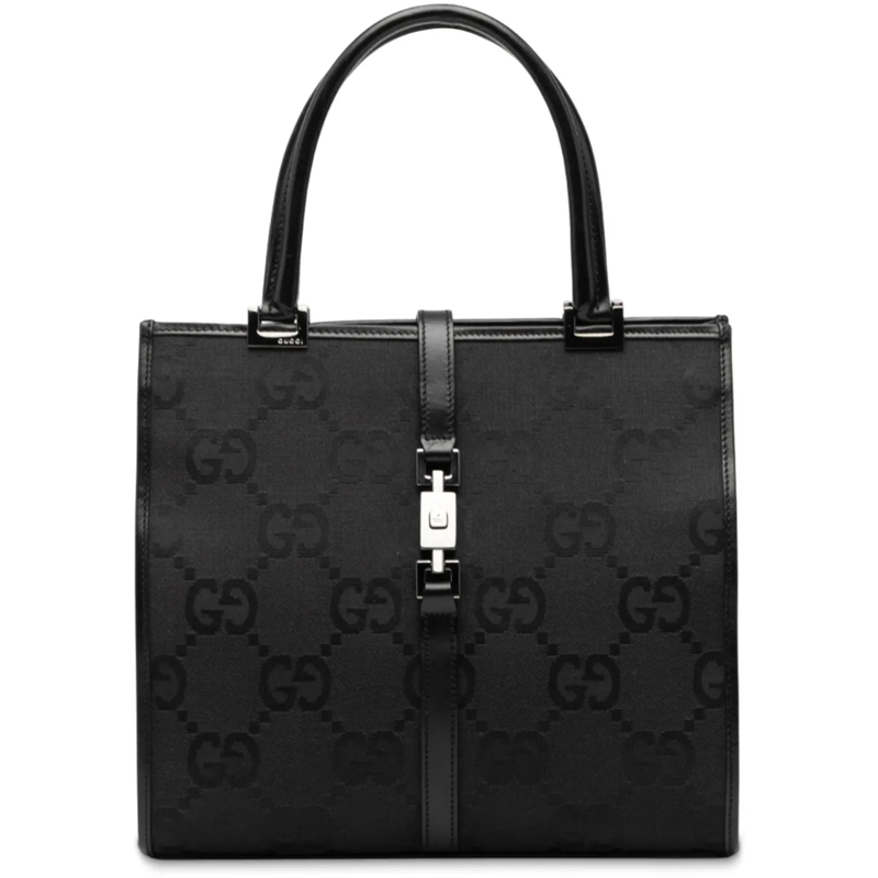 Gucci Tote GG Canvas Jackie  Handbag schwarz