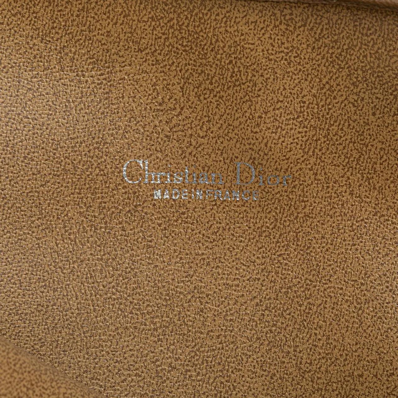 Thumbnail - Christian Dior Clutches - Honeycomb Coated Canvas Clutch - Gr. unisize - in Braun - für Damen
