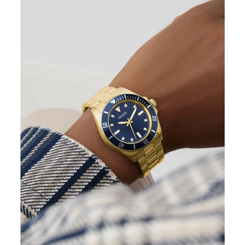 Guess Quarzuhr Quarz-Analoguhr Cliff gold(Image 5)