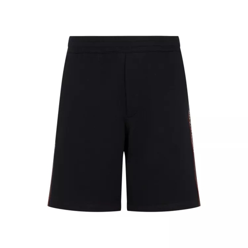 Alexander McQueen Cotton Shorts Black 