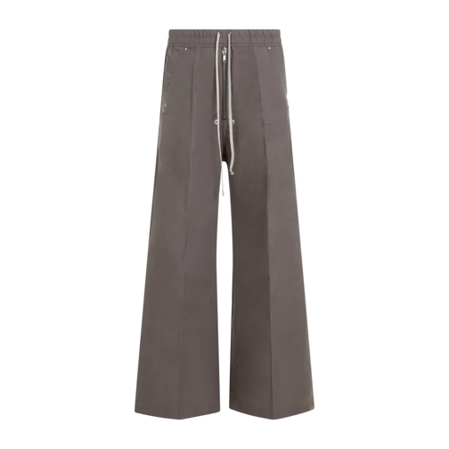 Rick Owens Wide Bela Brown Polyester Pants Brown 