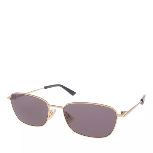 Bottega Veneta BV1300S-001 Gold-Gold-Grey Sunglasses