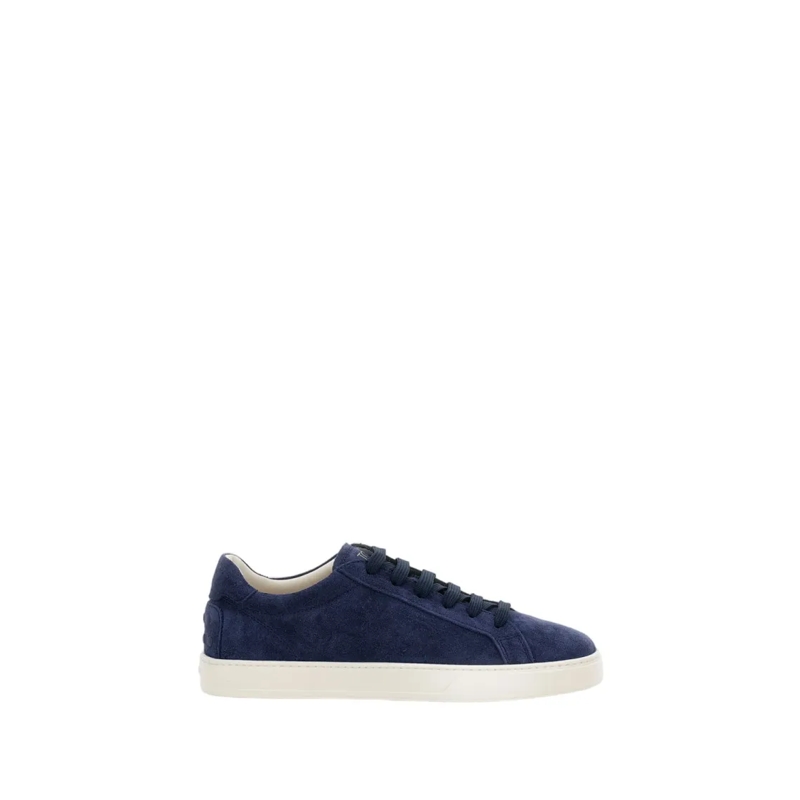 Tod's Lage-top sneaker Low-Top Suede Sneakers With Discreet Logo Blue
