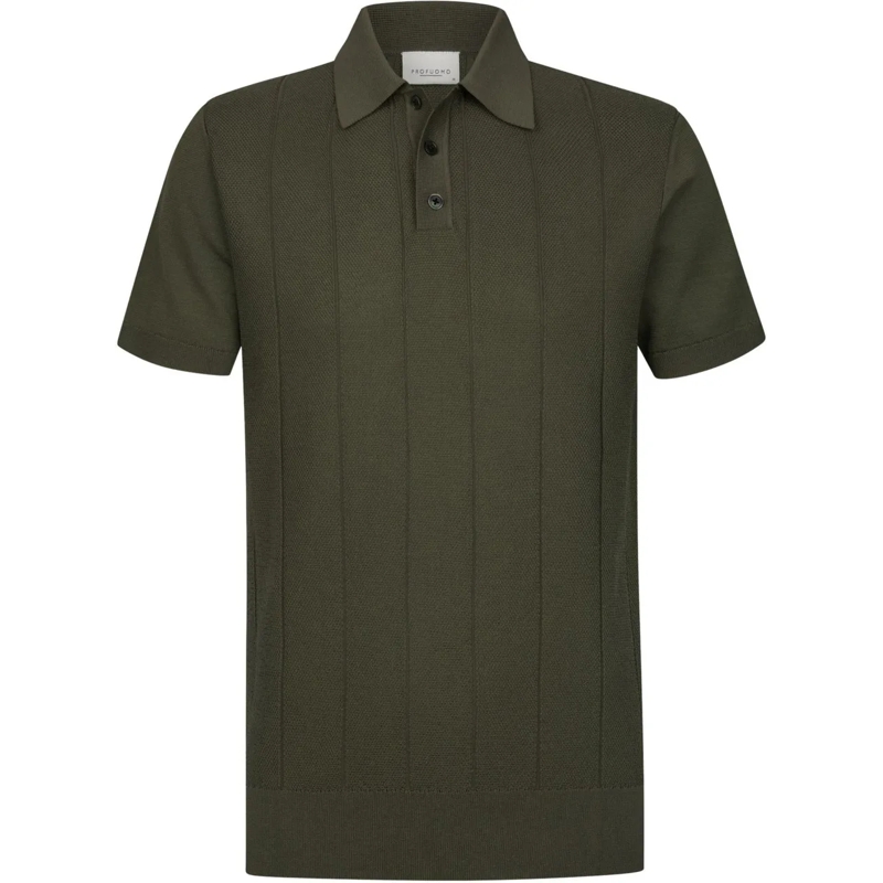 PROFUOMO Poloshirt Profuomo Ppxd10030 Polos Groen Ppxd10030 grün