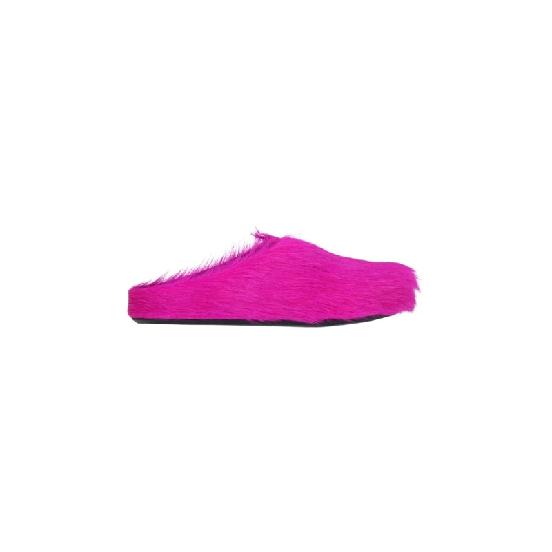 Marni Loafer "Fussbett" Sabot – Fuchsia Pink