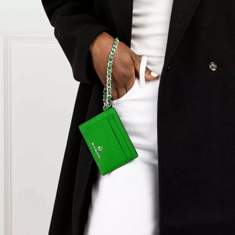 MICHAEL Michael Kors Kartenhalter Sm Id Chn Card Holder Palm(Image 2)