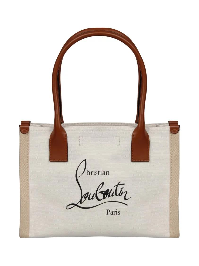 Christian Louboutin Tote - Nastroloubi Canvas Tote - Gr. unisize - in Beige - für Damen