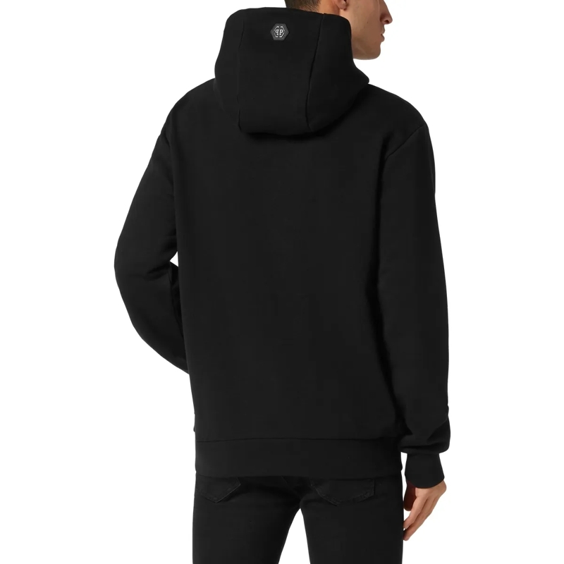 Philipp Plein Top Sweatshirt Mit Kapuze schwarz(Image 2)