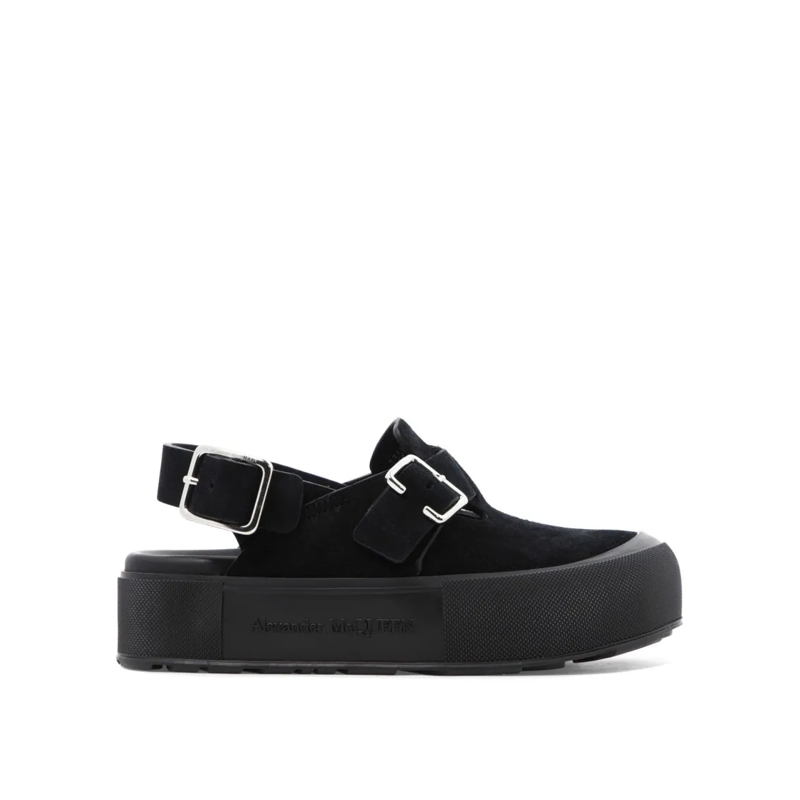 Alexander McQueen Loafer "Mount Slick" Sandals Black