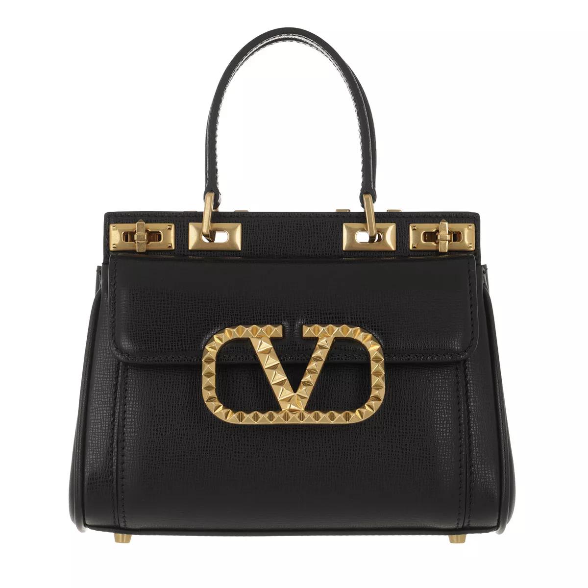 Valentino Garavani Satchels - Mini Double Handle Bag - Gr. unisize - in Schwarz - für Damen