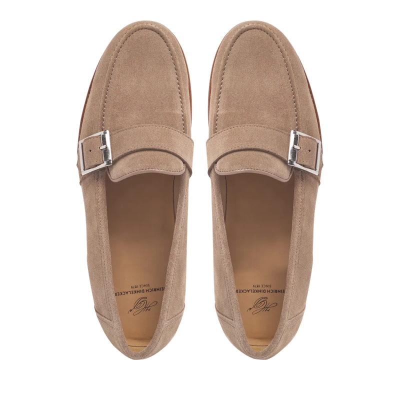Heinrich Dinkelacker Loafer Loafer Wien Single Monk V beige(Image 4)