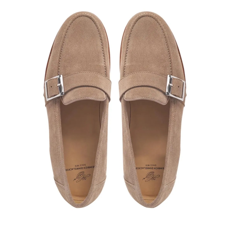 Heinrich Dinkelacker Loafer Loafer Wien Single Monk V beige(Image 4)