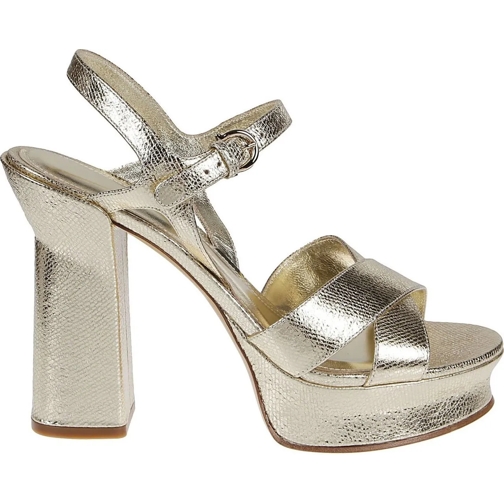 Salvatore Ferragamo Sandale Sonya Sandals Metallic silber