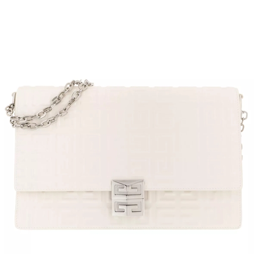 Givenchy 4G Medium Chain Crossbody Bag Ivory Cross body-väskor