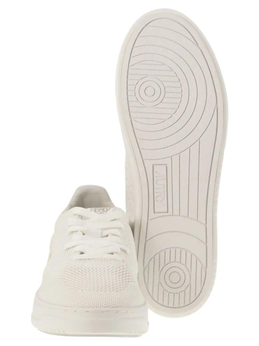 Thumbnail - Autry Low-Top Sneaker - Easeknit - Perforated Fabric Trainers - Gr. 41 (EU) - in Weiß - für Damen