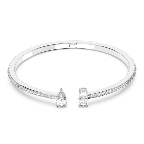 Swarovski Armband Swarovski Attract Silberfarbene Bangle 5572667 Silber