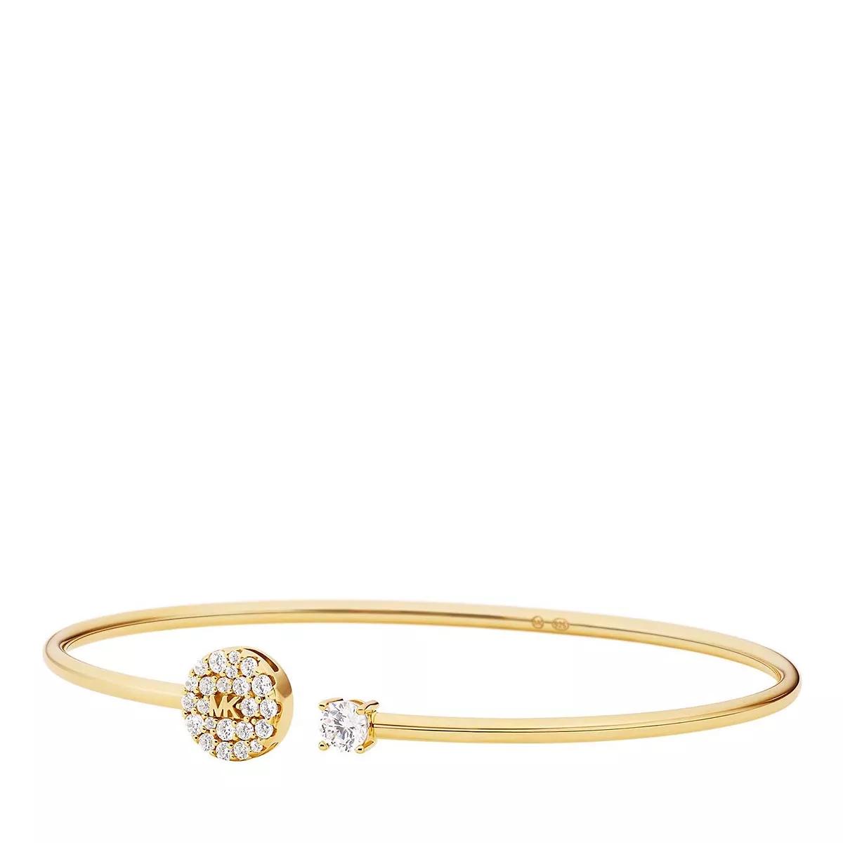 Michael kors gold and cheap diamond bracelet