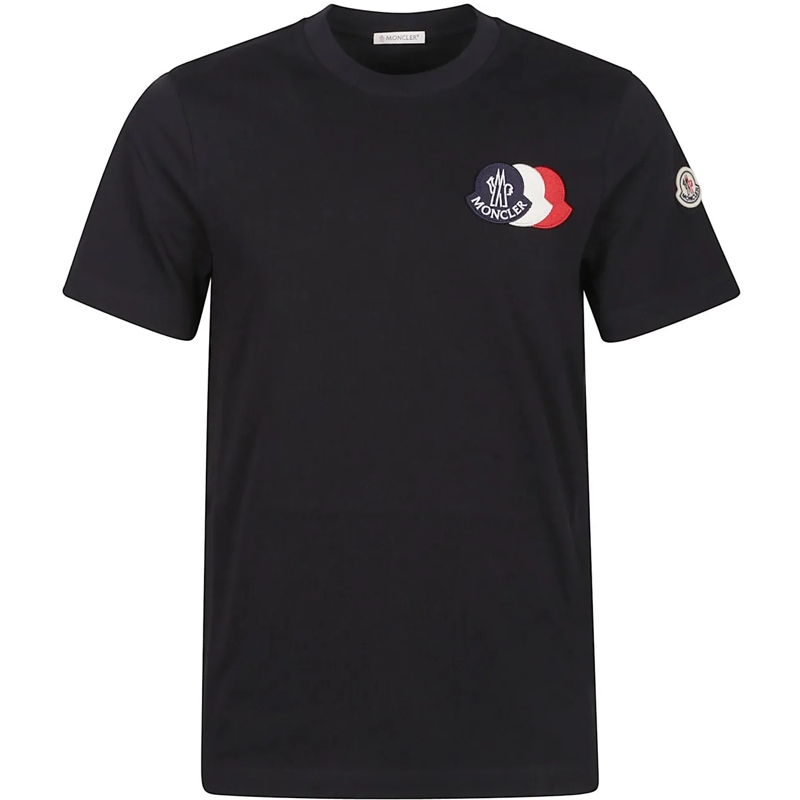 Moncler T-shirt T-shirt Blue blau