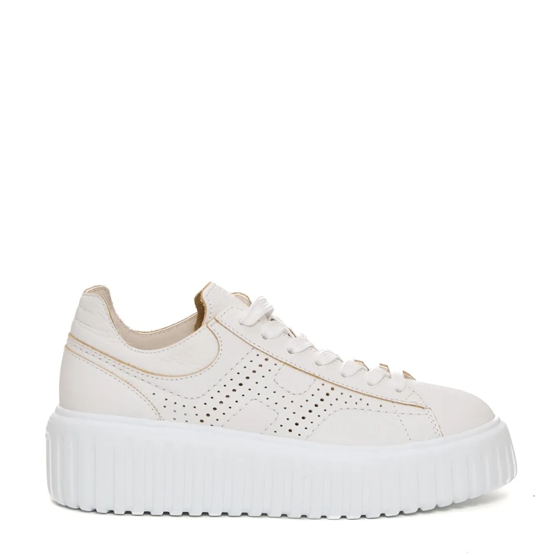 Hogan Lage-top sneaker H Stripes Sneakers With Chunky Platform Sole White