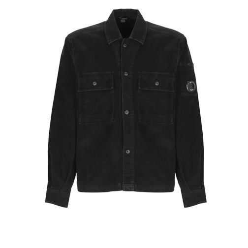 CP Company Black Cotton Shirt Black 