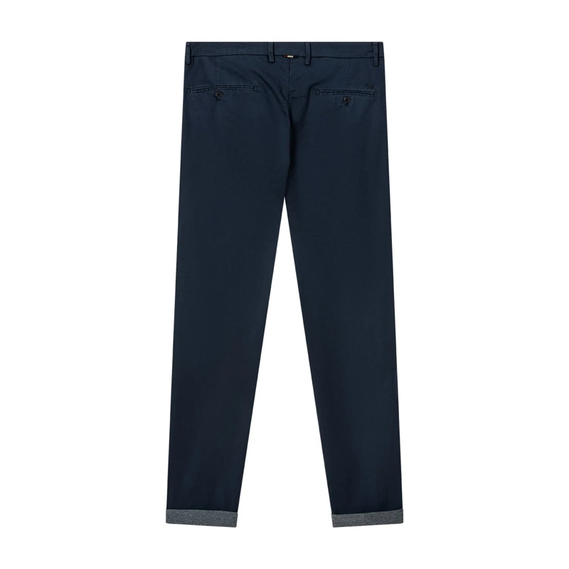 Mason's Freizeithose Slim-Fit Chinohose Travel blau(Image 4)