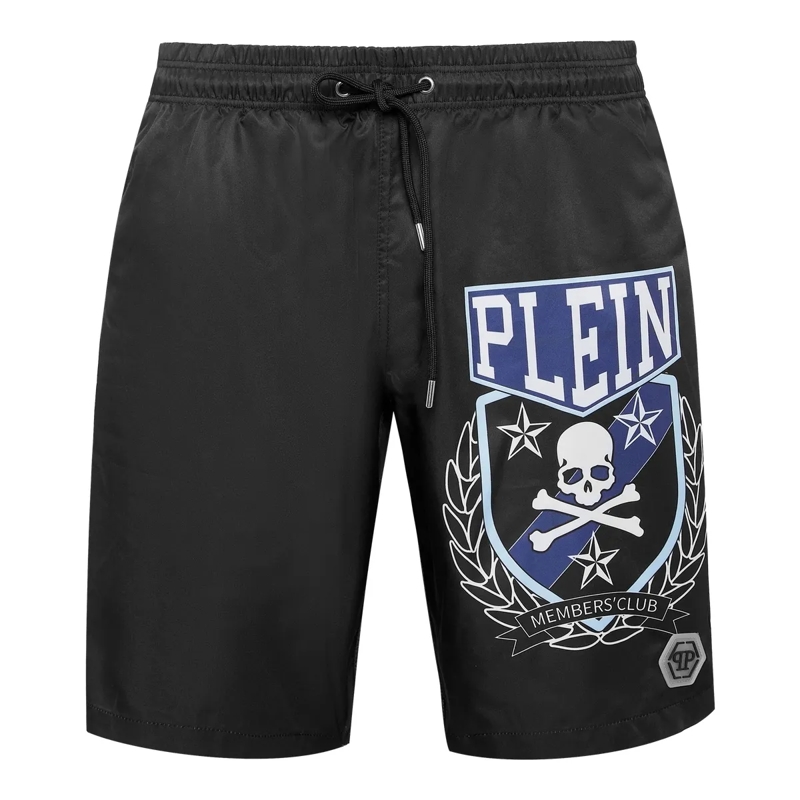Philipp Plein  Badehose Skull&Bones schwarz