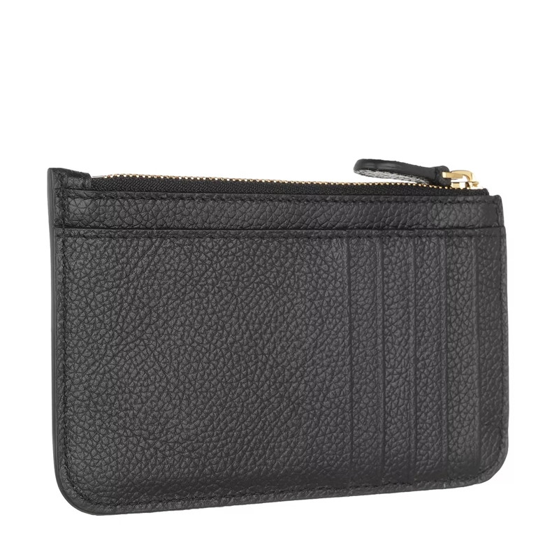 Balenciaga Münzportemonnaie Coin Wallet Leather  Black White(Image 3)