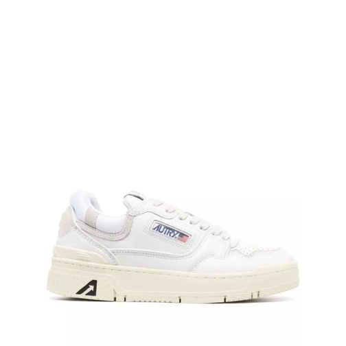 Autry International Medalist Low-Top Leather Sneakers White lage-top sneaker