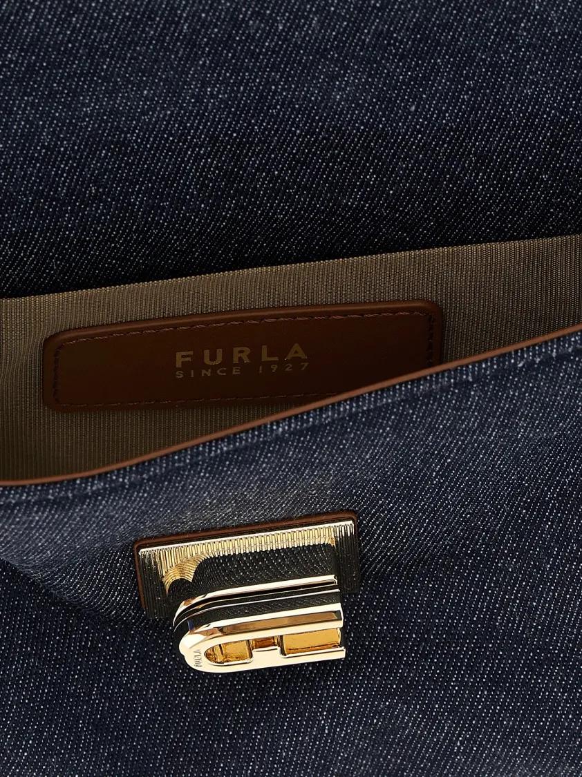 Furla Hobo bags Mini Crossbody Bag in blauw