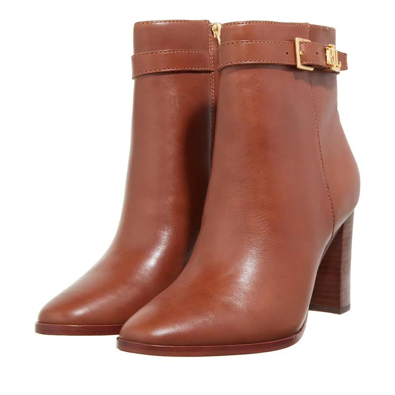 Lauren Ralph Lauren Stiefeletten Bailey Boots Bootie Deep Saddle Tan